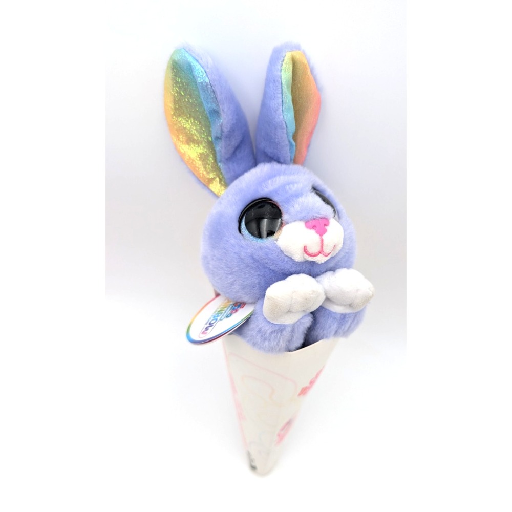 Zuru Coco Surprise Rainbow Collection Flashy the Bunny Plush